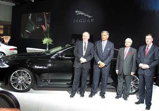 Jaguar Pavilion at Auto Expo